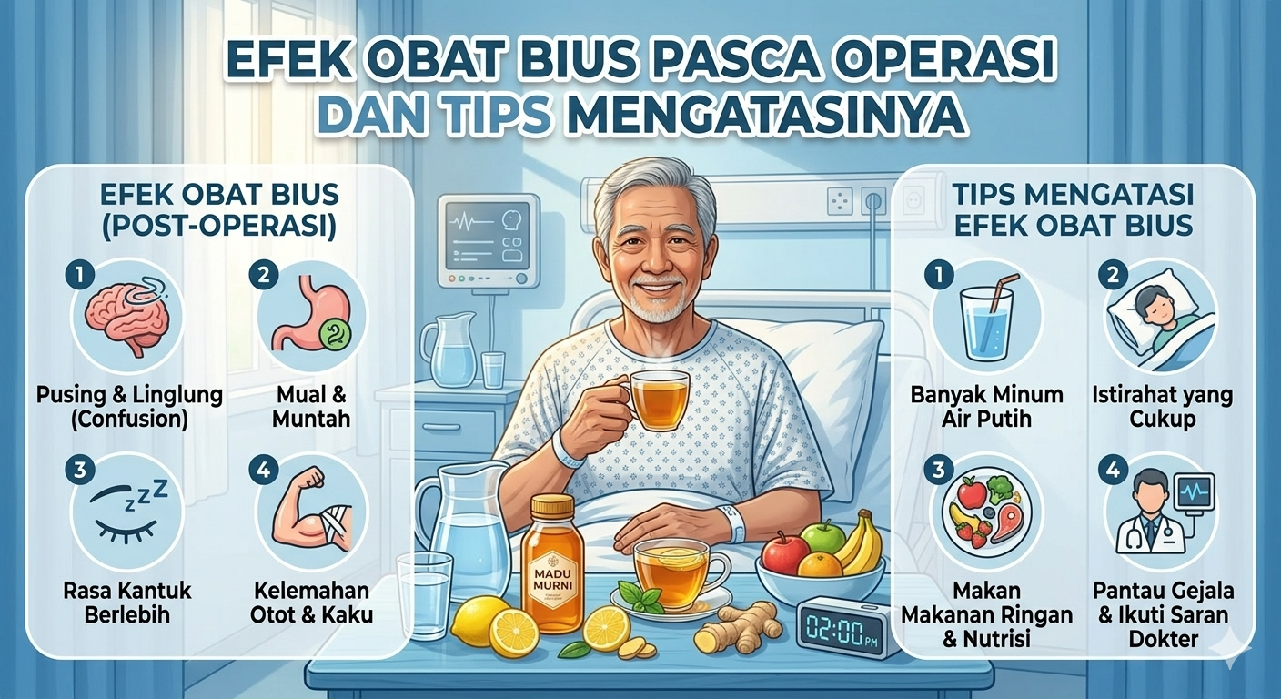 Efek Obat Bius Pasca Operasi Dan Tips Mengatasinya